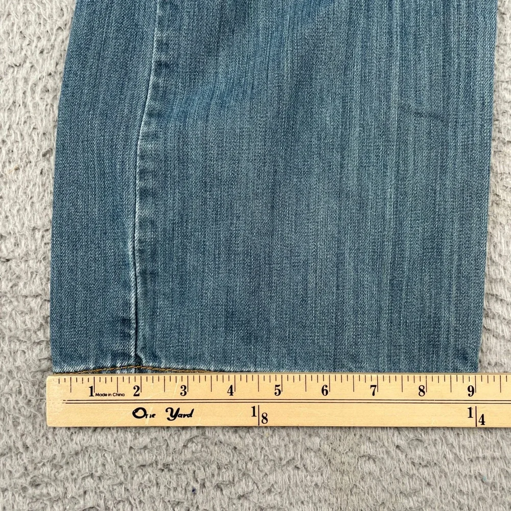 Levi's 559 Jeans Mens 36x30 Blue Relaxed Straight Leg 100% Cotton Medium Wash